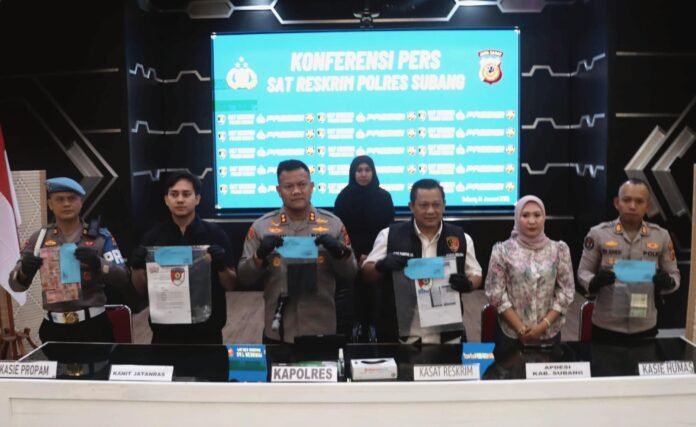 Oknum LSM Pemeras Kepala Desa Terjaring OTT, Kapolres Subang Tegaskan Berantas Premanisme