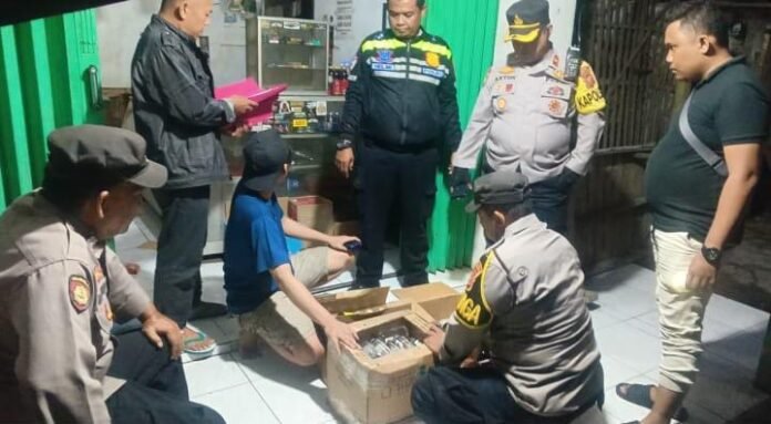 Polsek Patokbeusi Razia Miras Jelang Ramadan 2026