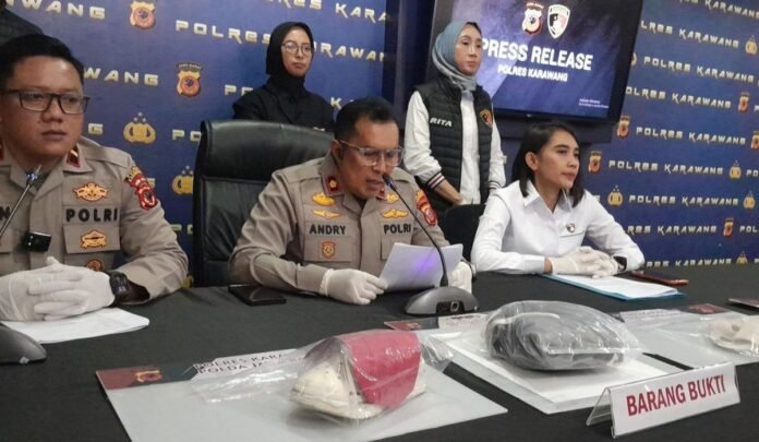 Cekcok Berujung Maut, Pria di Karawang Bunuh Kekasihnya dan Buang Jasad ke Saluran Air