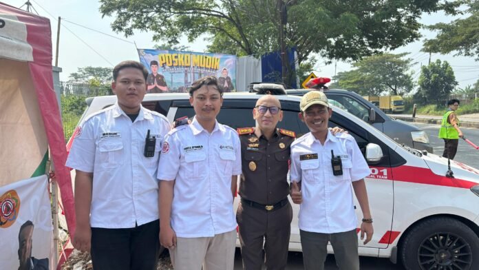Kejari Karawang Dirikan Posko Mudik Terpadu, Sediakan Layanan Gratis dan Patroli Rutin