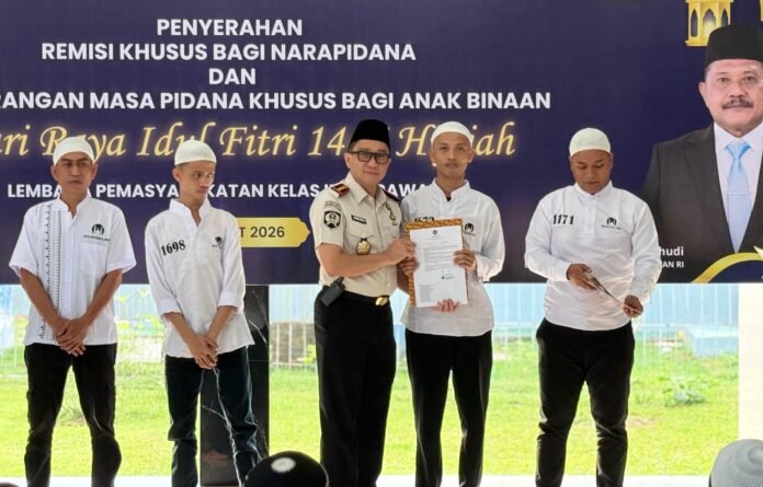 855 Warga Binaan Lapas Karawang Terima Remisi Idulfitri, Tiga Langsung Bebas