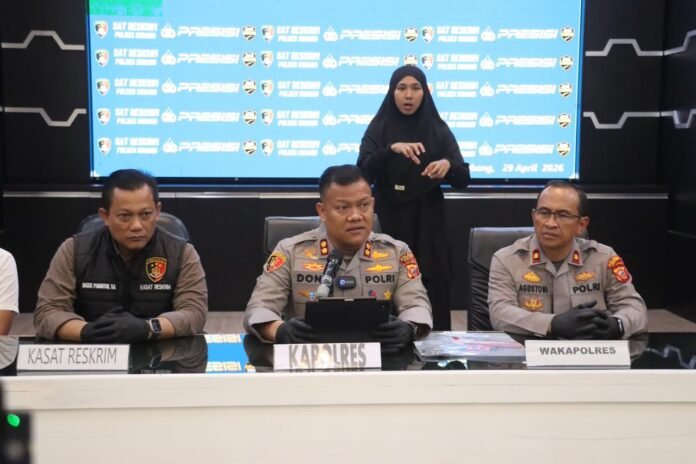 Polres Subang Gelar Konferensi Pers Ungkap Kasus Curanmor dan Aksi Main Hakim Sendiri
