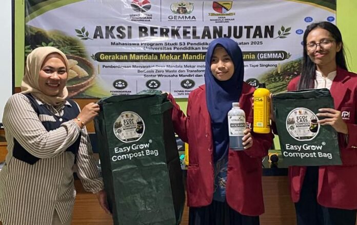 Mahasiswa S3 UPI Dorong Inovasi Pengolahan Singkong Berbasis Zero Waste di Desa Mandalamekar