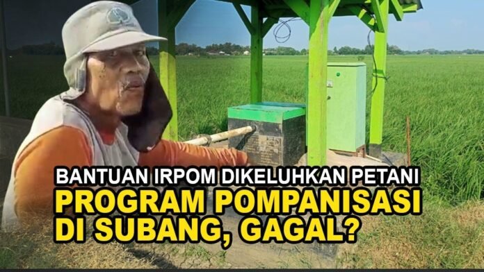 Bantuan IRPOM Rp112,8 Juta di Subang Diduga Tak Berfungsi, Petani Terancam Gagal Panen