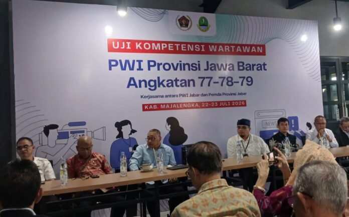 PWI Jabar Gelar UKW di Majalengka, Tekankan Kompetensi Wartawan Cegah Hoaks