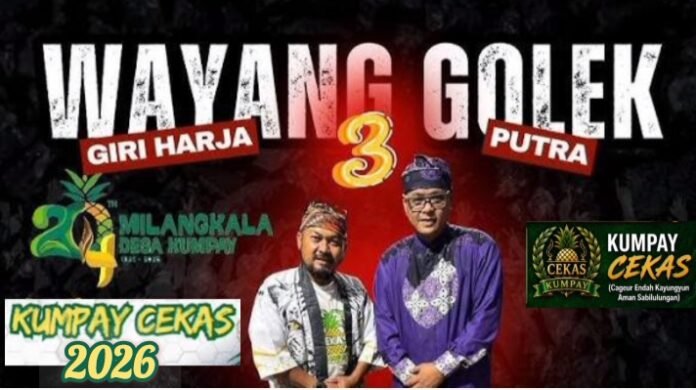 Peringati Milangkala Ke-205, Desa Kumpay Hadirkan Wayang Golek Giri Harja 3 Putra
