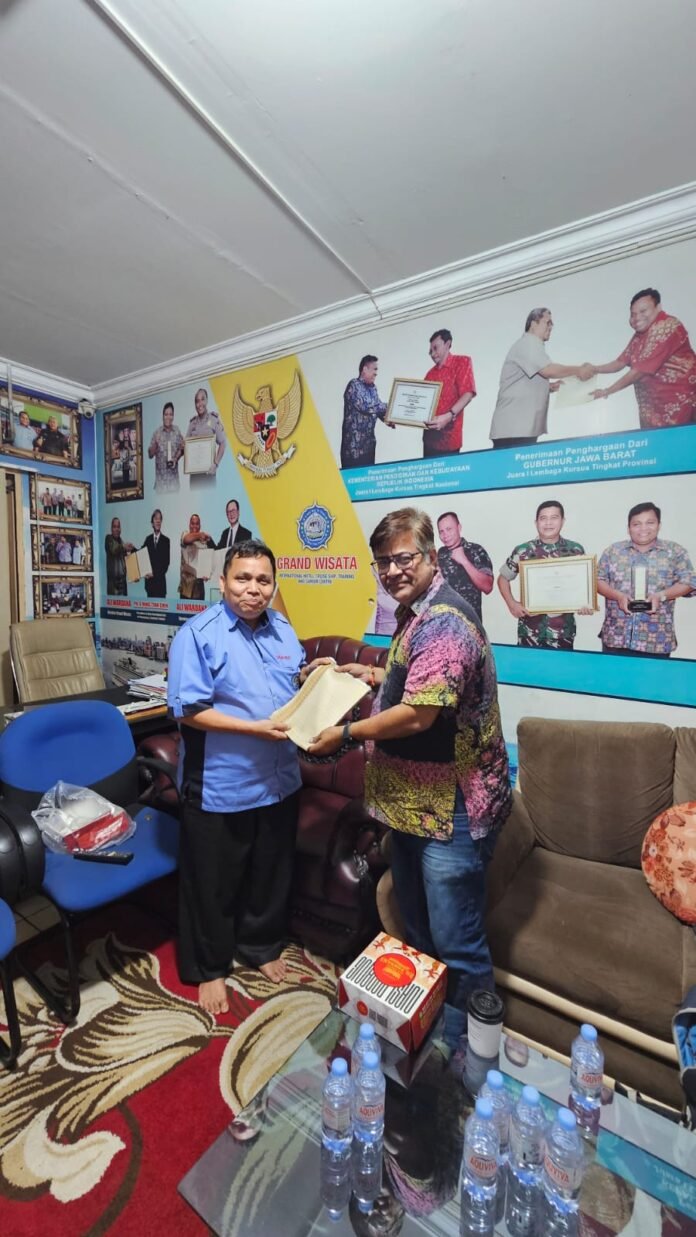 Marwadi University dan LPK Grand Wisata Resmi Teken MoU