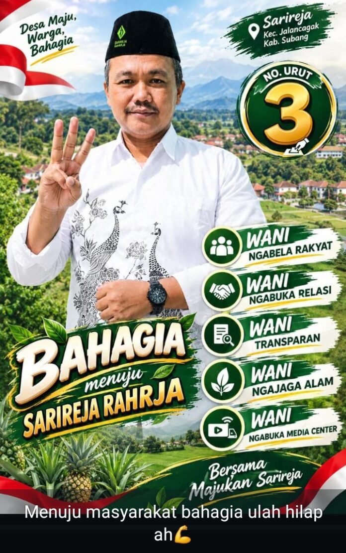 Isu Lahan HGU Warnai Persaingan Pilkades Sarireja, Warga Soroti Program Kesejahteraan Petani